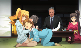 Illustration for article titled Jon Stewart Claims Responsibility for Perverted Anime